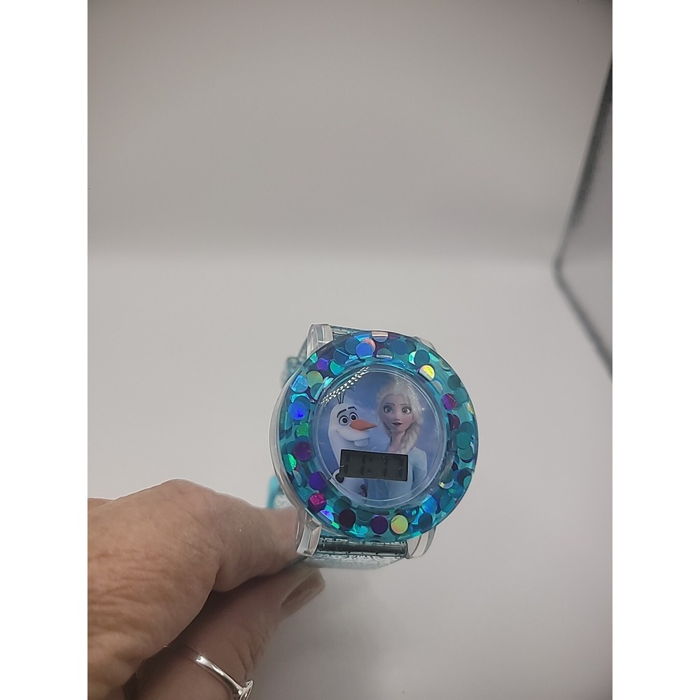 Disney Frozen Elsa Olaf Quartz Digital Watch New Battery Kids Movie Animated - Picture 2 of 11